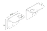 Brackets for roller guide 2 PACK